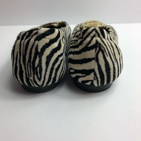 SOLD Anne Klein iFlex Zebra Print Ballet Flats - Picture 5 of 7